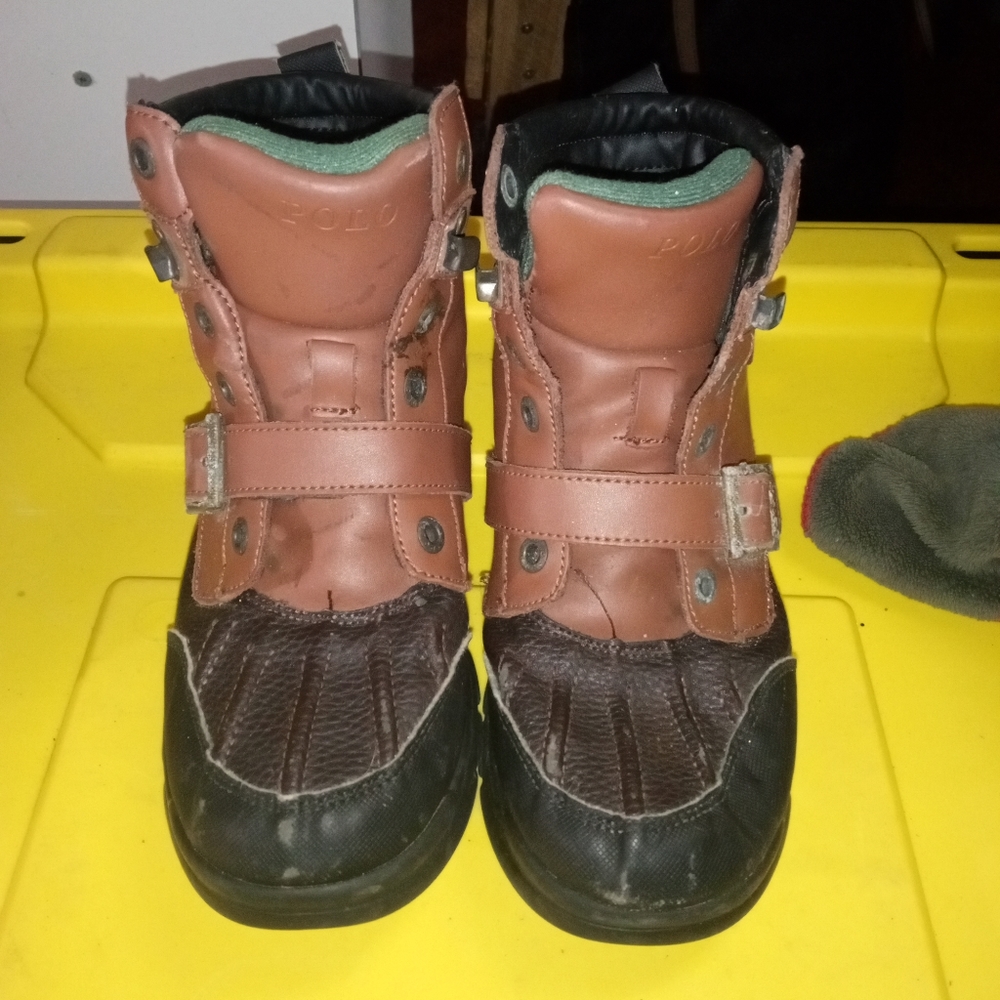 Kids polo Ralph Lauren boots